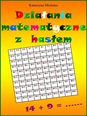 cover image of Działania matematyczne z hasłem